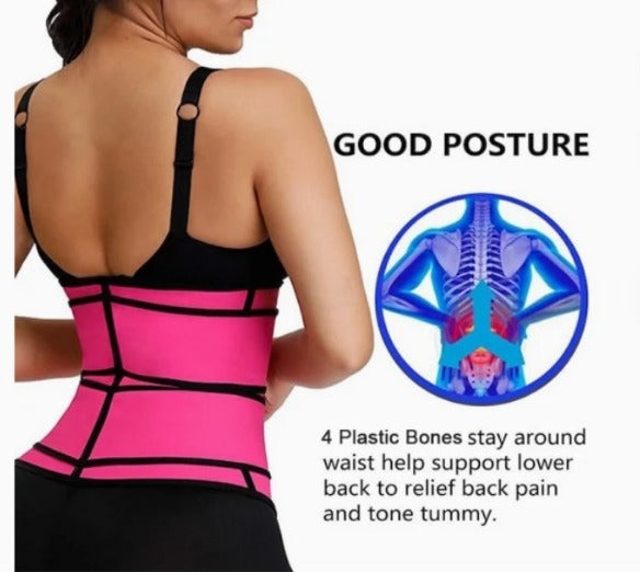 Hot Shapper Belt For Hips Belly Fat Weight Loss Back Pain For Gym