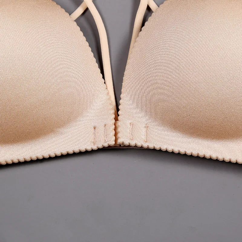 New Seamless Closure Light Padded Beauty Back Padded Bra k162
