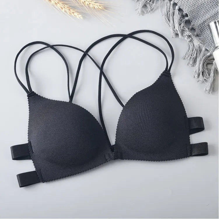 New Seamless Closure Light Padded Beauty Back Padded Bra k162