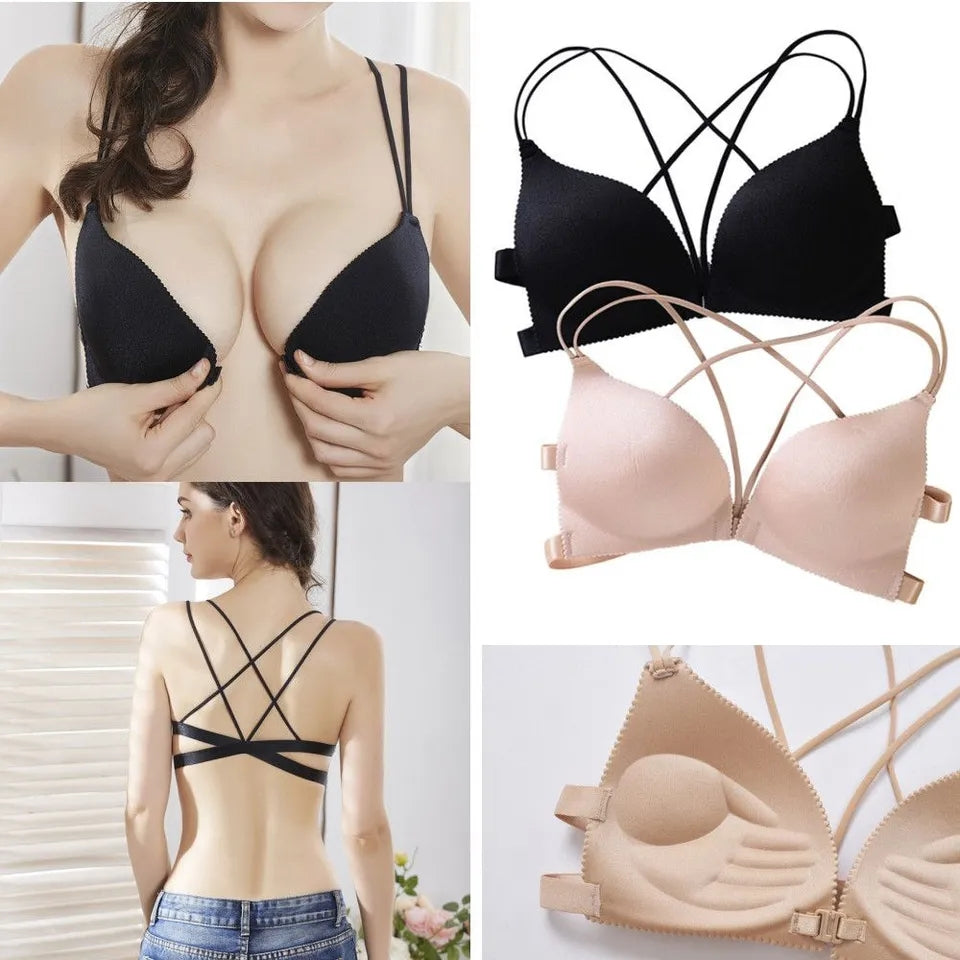 New Seamless Closure Light Padded Beauty Back Padded Bra k162