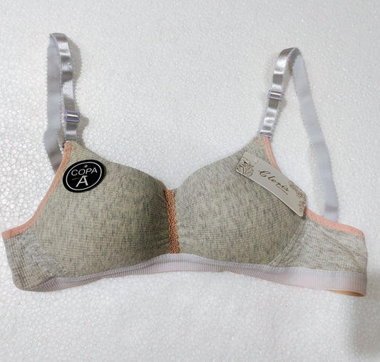 Linmart Japanese Simplicity Style Cotton Soft Girls Bra College Puberty Solid Color Get Some Air Sports Sweet Student Women Underwear