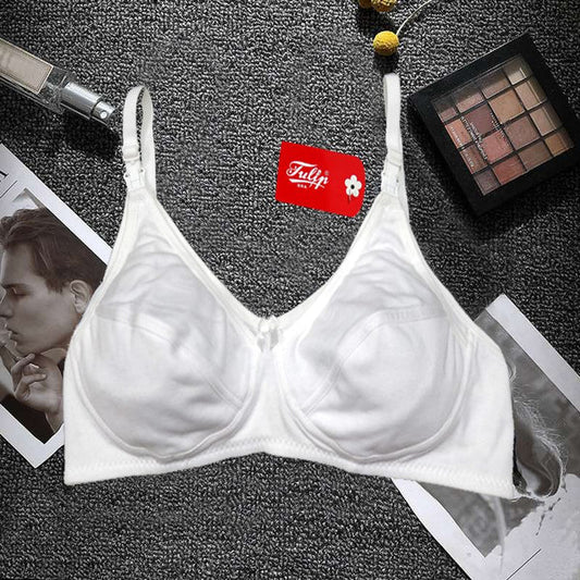 LinMart Tulip Cotton Nursing Bra Non Padded
